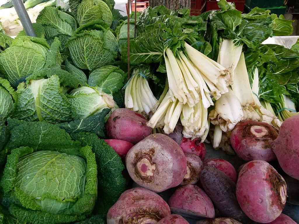 Choux et Betteraves - des légumes très concentrés en antioxydants